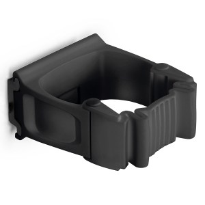 Vikan Toolflex One Holder TF2-1 Black - 2-Pack with Wall Adapter for Efficient Tool Organization